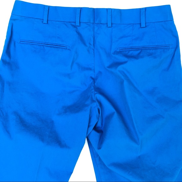 Men’s Red Saks Fifth Avenue Blue Trim Fit Pants - Picture 3 of 9